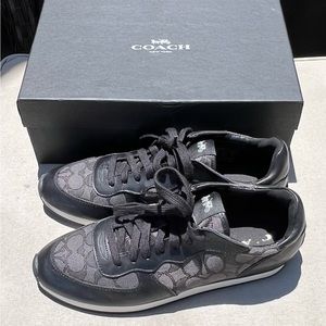 Women’s COACH shoes size 9.5. Black/Smoke/Coal. $45.00